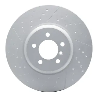 R1 Concepts PPP-31112A Hi-Carbon Alloy GEOMET Coated Rotor - Dimpled and Slotted